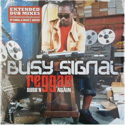 Busy Signal Reggae Dubb'n Again Vinyl LP