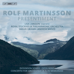 Dickinson / Larsson Presentiment SACD CD
