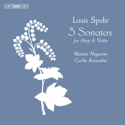 Spohr / Nagasawa / Bernardini 3 Sonatas For Harp & Violin SACD CD