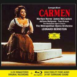 Bizet / Maliponte / Horne / Mccracken Carmen Wd 31 box set + Blu-ray audio 4 CD