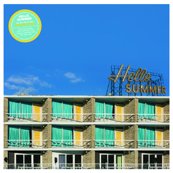 Pat Van Dyke HELLO SUMMER  Blue Vinyl LP