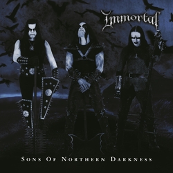 Immortal Sons Of Northern Darkness Blue Vinyl 2 LP