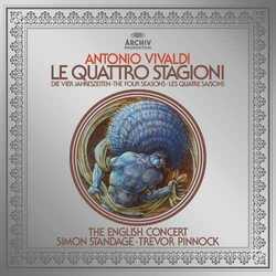 Vivaldi / Standage / The English Concert / Pinnock Four Seasons Vinyl LP