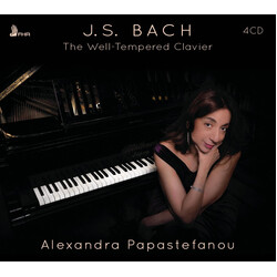 Johann Sebastian Bach / Αλεξάνδρα Παπαστεφάνου The Well-Tempered Clavier CD