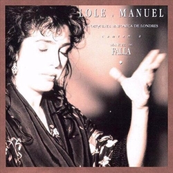 Lole Y Manuel CANTAN A MANUEL DE FALLA  Vinyl LP
