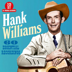 Hank Williams 60 Essential Recordings CD
