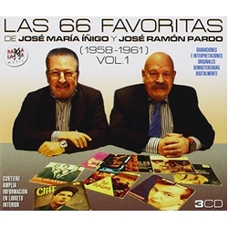 Las 66 Favoritas De Jm.Inigo Y Jose Ramon Pardo V1 Las 66 Favoritas De Jm.Inigo Y Jose Ramon Pardo V1 3 CD