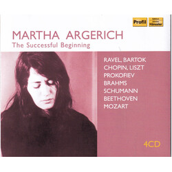 Martha Argerich The Successful Beginning CD