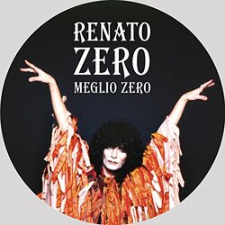 Renato Zero Meglio Zero picture disc Vinyl LP