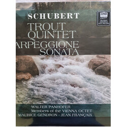 Franz Schubert Trout Quintet / Arpeggione Sonata Vinyl LP