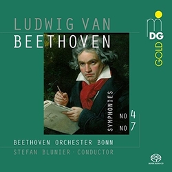 Beethoven Blunier Symphonies 4 & 7 (Hybr) SACD CD