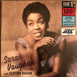 Sarah Vaughan Sarah Vaughan With Clifford Brown deluxe Vinyl LP +g/f