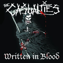 Casualties Written In Blood Red Vinyl LP