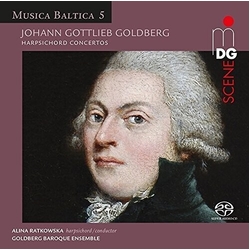 Ratkowska Goldberg Baroque Ensemble Complete Harpsichord Concertos (Hybr) SACD CD