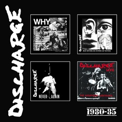 Discharge 1980-1985 box set clamshell 4 CD