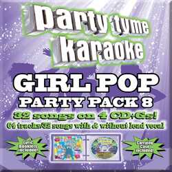 Various Artist Party Tyme Karaoke: Girl Pop Party Pack 8 4 CD