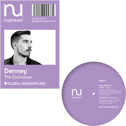 Denney GLOBAL UNDERGROUND: NUBREED 12 - DENNEY EXCLUSIVES Vinyl 12"