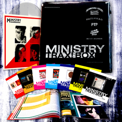 Ministry Trax! Box + bonus vinyl box set 8 CD