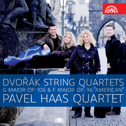 Antonín Dvořák / Pavel Haas Quartet String Quartets G Major Op. 106 & F Major Op. 96 "American" VINYL 2 LP