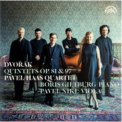 Antonín Dvořák / Pavel Haas Quartet / Boris Giltburg / Pavel Nikl Quintets Op. 81 & 97 VINYL 2 LP