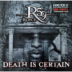 Royce Da 5'9" Death Is Certain Vinyl 2 LP