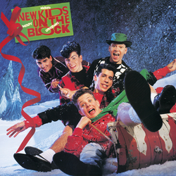 New Kids On The Block Merry Merry Christmas Vinyl LP