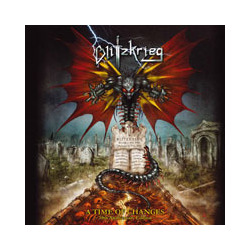 Blitzkrieg Time Of Changes 30th Anniversary Edition Coloured Vinyl LP