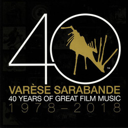Various Varèse Sarabande: 40 Years Of Great Film Music 1978-2018 Vinyl 2 LP