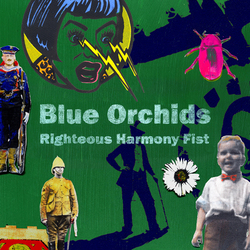 Blue Orchids Righteous Harmony Fist Vinyl LP