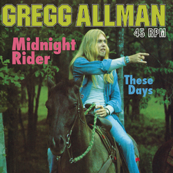 Gregg Allman MIDNIGHT RIDER / THESE DAYS (ALL-ANALOG 12 INCH) Vinyl LP