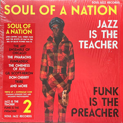 Soul Jazz Records Presents Soul Of A Nation: Jazz Is The Teacher Funk Is The Vinyl 2 LP