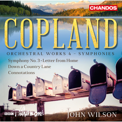 Copland / Bbc Philharmonic Orchestral Works 4 SACD CD