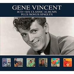 Gene Vincent 6 Classic Albums Plus Bonus Singles  4 CD