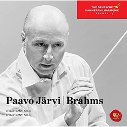 Paavo Brahms / Jarvi Brahms: Symphonies 3 & 4 SACD CD