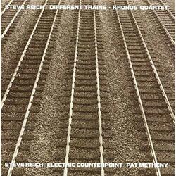 Steve Reich Different Trains / Electric Counterpoint VINYL LP