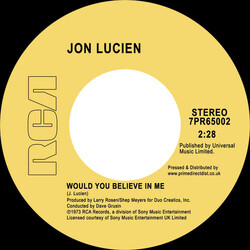 Jon Lucien Would You Believe In Me Vinyl