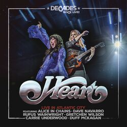 Heart Live In Atlantic City Vinyl 2 LP