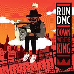 Run Dmc Down With The King 7"