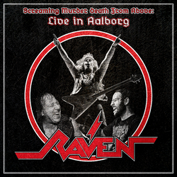 Raven SCREAMING MURDER DEATH FROM ABOVE: LIVE IN Vinyl LP