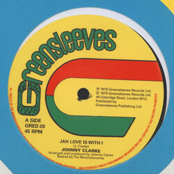 Johnny Clarke Jah Love Is With I Vinyl