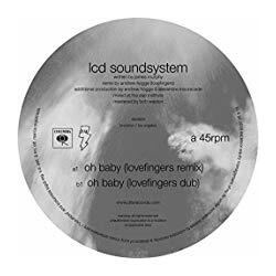 Lcd Soundsystem Oh Baby (Lovefingers Remixes) Vinyl LP