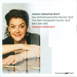 BachJ.S. / Holtmann Well-Tempered Clavier I & Ii 4 CD