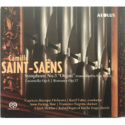 Camille Saint-Saëns / Capriccio Barock Orchester / Karel Valter / Anne Freitag / Francesco Negrini / Ulrich Meldau Symphony No.3 "Organ" / Tarantella 