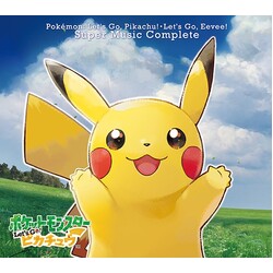 Game Music Nintendo Switch Pokemon Let's Go! Pikachu.Let's Go 3 CD