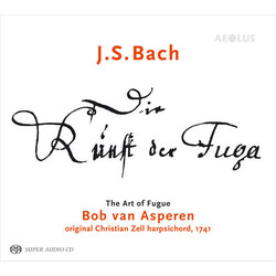 Johann Sebastian Bach / Bob van Asperen Die Kunst Der Fuge CD