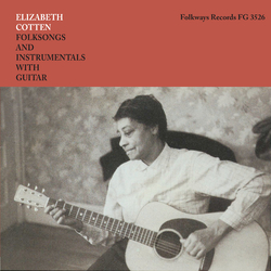 Elizabeth Cotten FOLKSONGS AND INSTRUMENTALS WITH GUITAR Vinyl LP