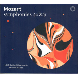 Wolfgang Amadeus Mozart / NDR Radiophilharmonie / Andrew Manze Symphonies 40 & 41 SACD