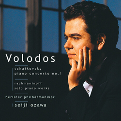 Volodos Tchaikovsky Rachmaninoff Bpo Ozawa Piano Concerto 1 Solo Piano Works (Hybrid) SACD CD