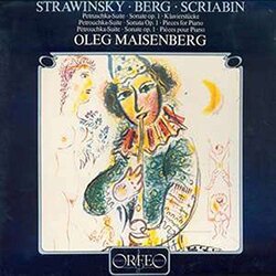 Scriabin Berg Maisenberg Piano Works vinyl LP