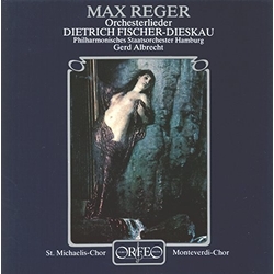 Fischer-Dieskau St Michaelis Chor Hamburg Orchesterlieder VINYL LP